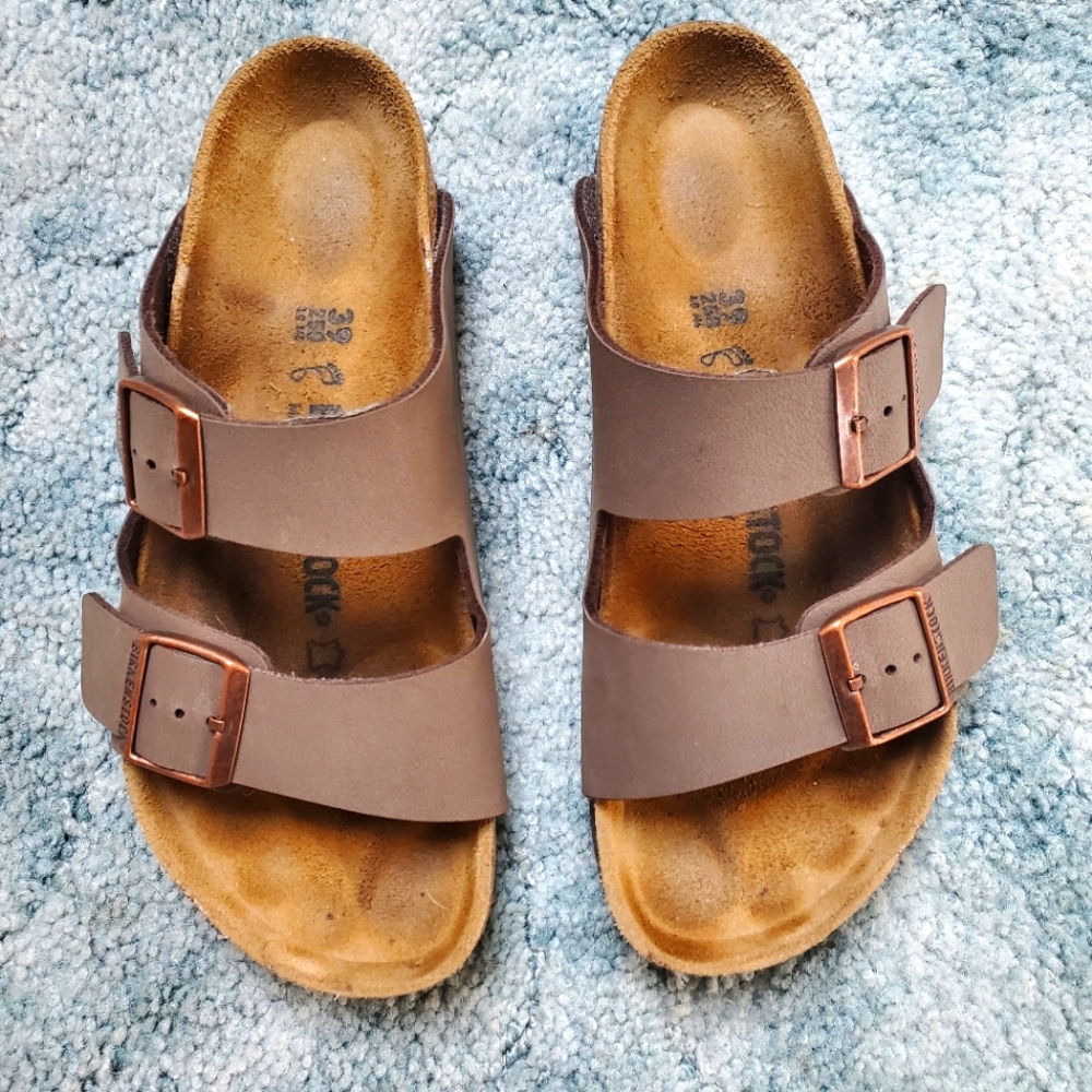 Mocha Birkenstock Arizona Sandals Size 39